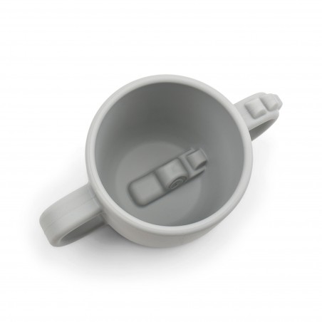 Παιδική Κούπα με Χερούλια Done By Deer Croco Grey BR75630