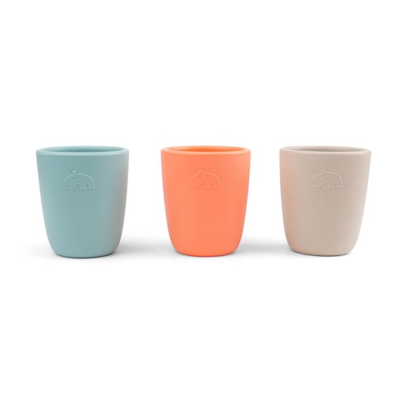 Σετ Παιδικά Ποτηράκια Σιλικόνης 3 Τεμαχίων Done by Deer...