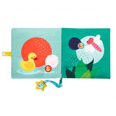 Μεγάλο Υφασμάτινο Βιβλίο Δραστηριοτήτων Sophie La Girafe "Αγγίζω και παίζω" S230852