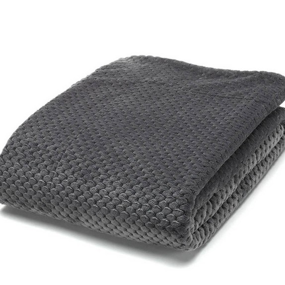 Κουβέρτα Βελουτέ Υπέρδιπλη Morven Cocole G85 Γκρι 220x240