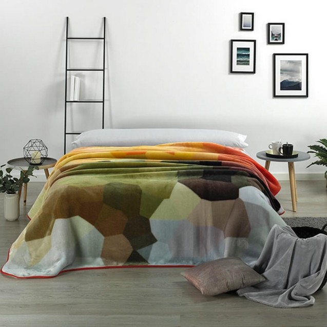 Κουβέρτα Βελουτέ Μονή Morven Harmony J34...