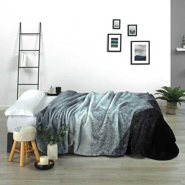 Κουβέρτα Βελουτέ Μονή Morven Harmony J47 Γκρι...