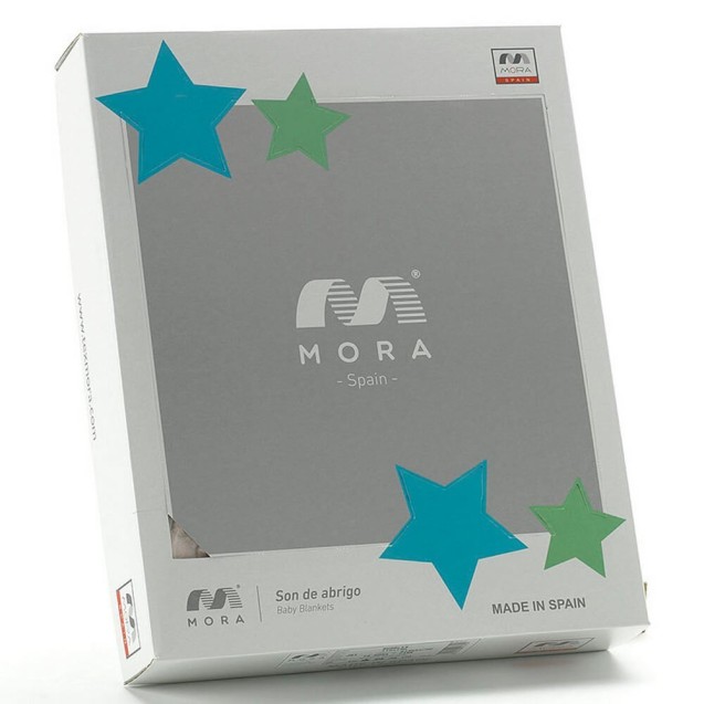 Κουβέρτα Βελουτέ Κούνιας Morven Piccola L46 Ροζ...