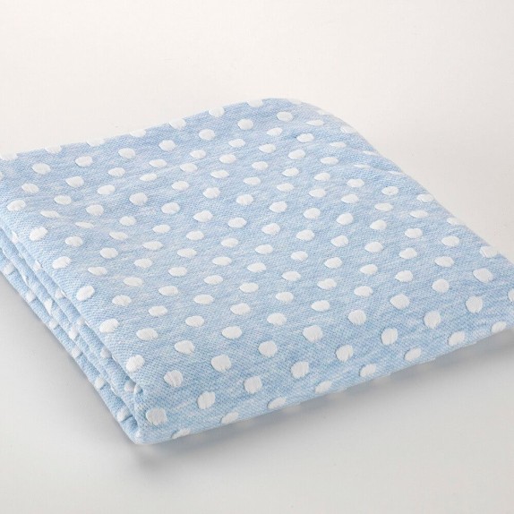 Κουβέρτα Βελουτέ Αγκαλιάς Morven Bobler L86 Γαλάζιο 80x110