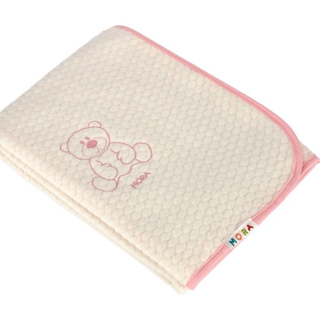 Κουβέρτα Βελουτέ Αγκαλιάς Morven Bambi M50 Ροζ...