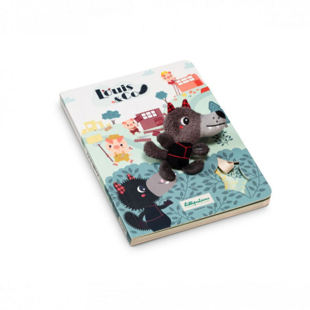 Βiβλίο Δραστηριοτήτων Lilliputiens "Ο Λύκος Και Τα 3 Γουρουνάκια" LI83410