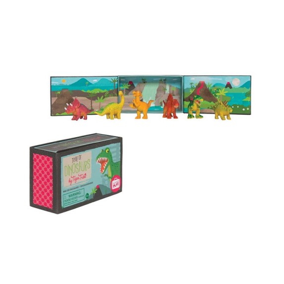 Σετ Φορητού Παιχνιδιού με 6 Φιγούρες Tiger Tribe...