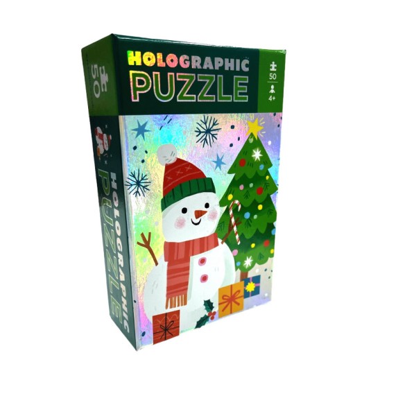 Παζλ 50 Κομματιών Crocodile Creek Χιονάνθρωπος BER-3878088