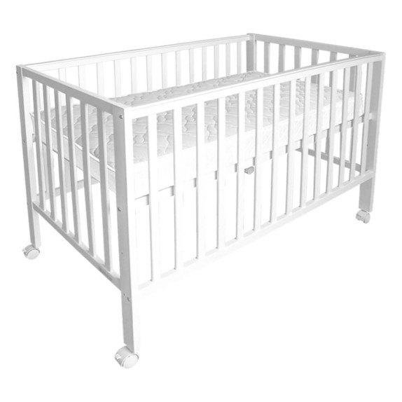 Κούνια Bebe Stars Amour White 454-02