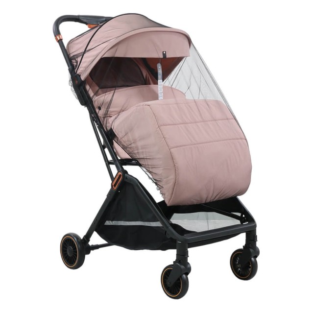 Καρότσι Bebe Stars City Automatic Powder Pink...