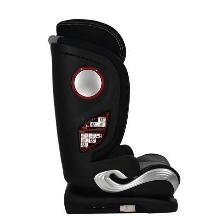 Κάθισμα Αυτοκινήτου Bebe Stars Leon Plus Isofix I-Size Grey 944-186