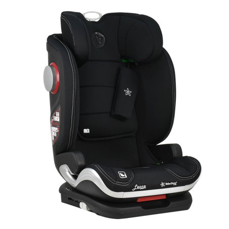Κάθισμα Αυτοκινήτου Bebe Stars Leon Plus Isofix I-Size Black 944-188