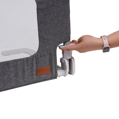 Προστατευτικό Κάγκελο Κρεβατιού Bebe Stars Grey 102x42 720-186