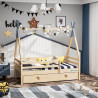 Παιδικό Κρεβάτι Bebe Stars Montessori Galaxy 438-05