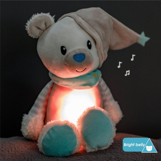 Φωτεινός Αγκαλίτσας με Ήχους Bebe Stars Bear...