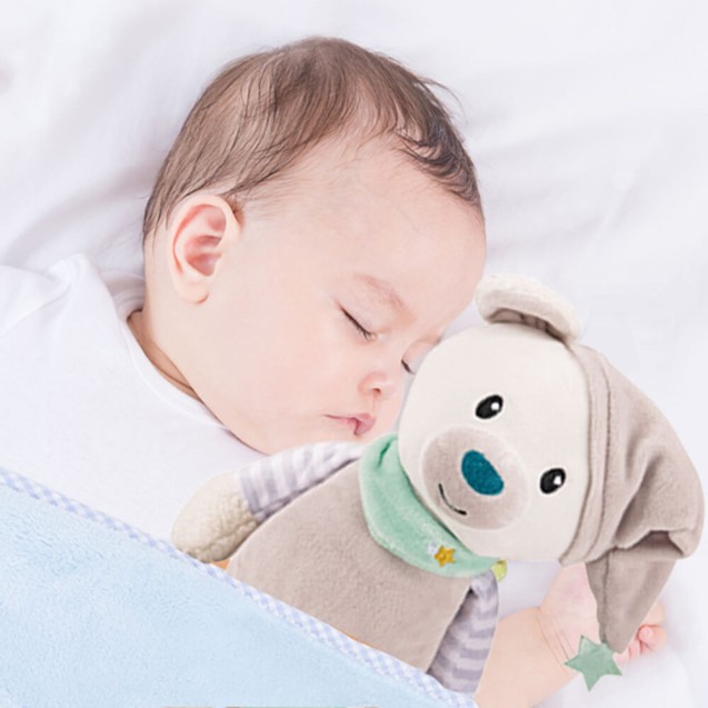 Φωτεινός Αγκαλίτσας με Ήχους Bebe Stars Bear...