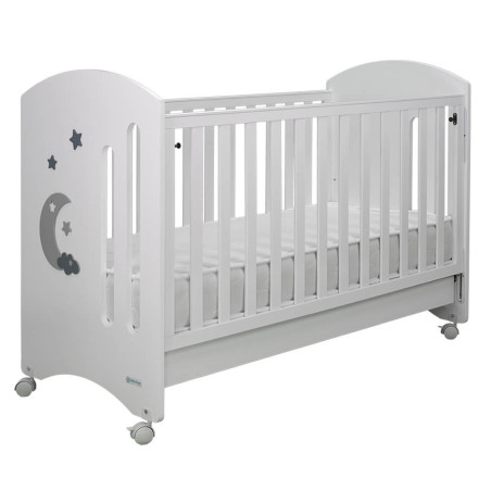 Κούνια Bebe Stars Azure White 450-02