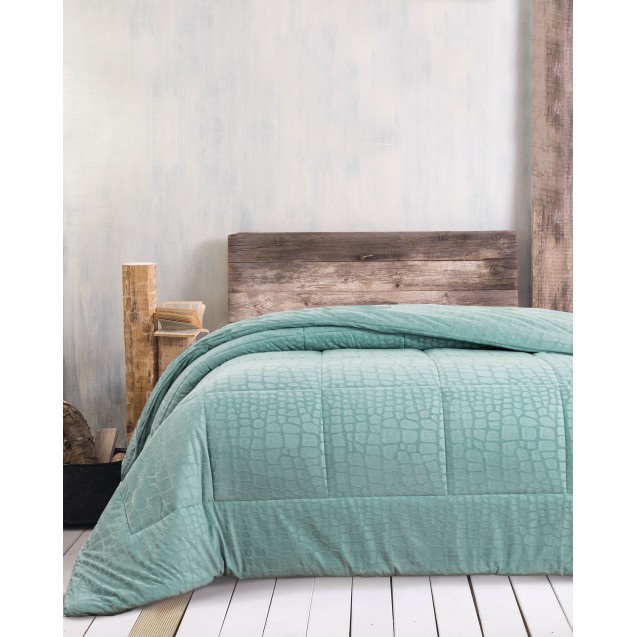 Κουβερτοπάπλωμα Υπέρδιπλο Rythmos Croco Άκουα...