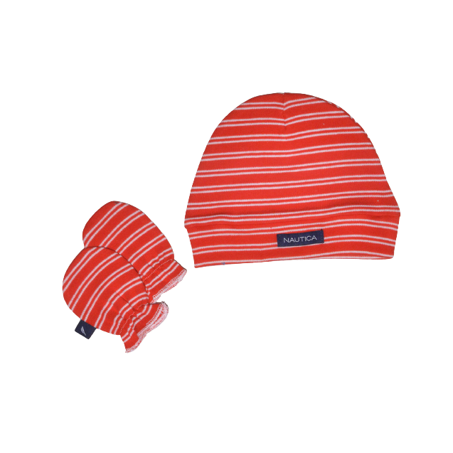 Σετ Σκουφάκι & Ζεύγος Γαντάκια Nautica des. 20...