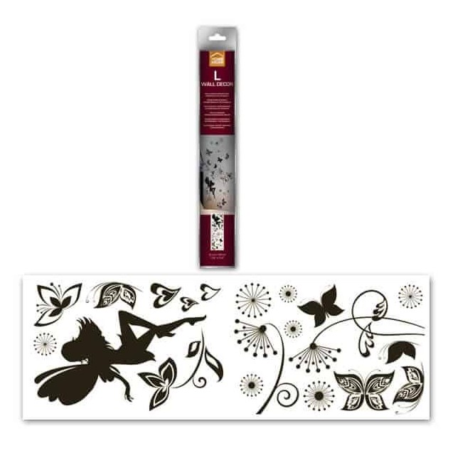 Αυτοκόλλητα Τοίχου Βινυλίου Ango Dark Fairy L...