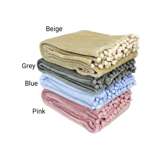 Κουβέρτα Fleece Υπέρδιπλη Makis Tselios Pommy...