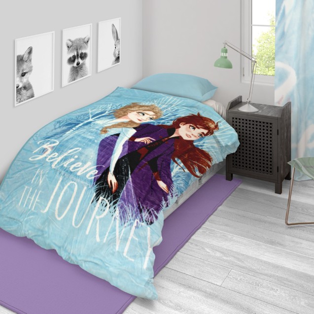 Κουβέρτα Βελουτέ Μονή Disney Dimcol Frozen 502...