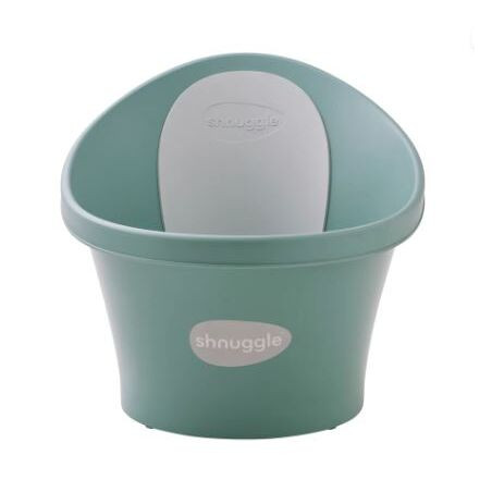 Βρεφικό Μπανάκι Shnuggle Με Τάπα Πράσινο SBP-EUC-EUR