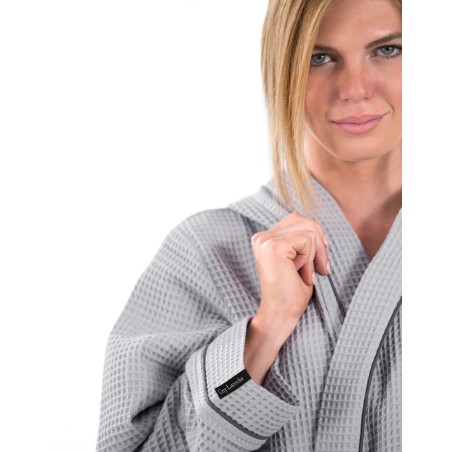 Μπουρνούζι Πικέ Guy Laroche Basic Grey