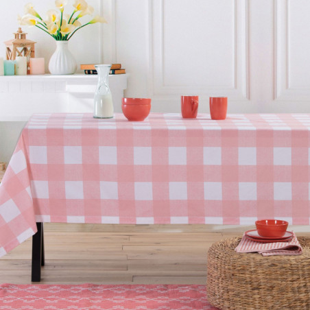 Τραπεζομάντηλο Αλέκιαστο Nef-Nef Henry Coral 140x240