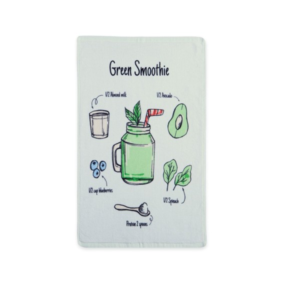 Ποτηρόπανο Nef-Nef Smoothie Aqua 40x60