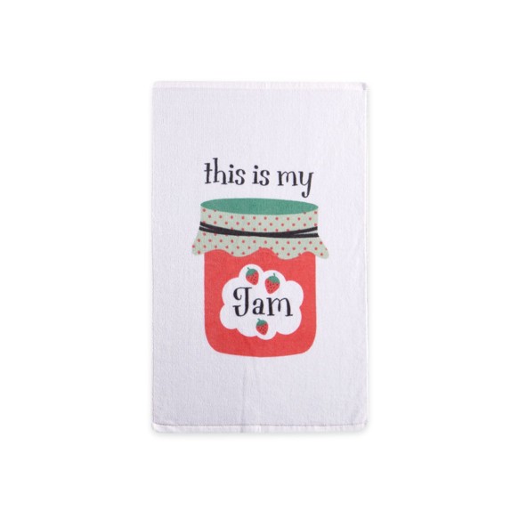 Ποτηρόπανο Nef-Nef My Jam White 40x60