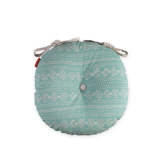 Μαξιλάρι Καρέκλας Nef-Nef Greyson Aqua 40x40