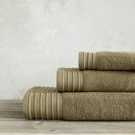 Πετσέτα Μπάνιου Nima Feel Fresh Gold Brown 90x145