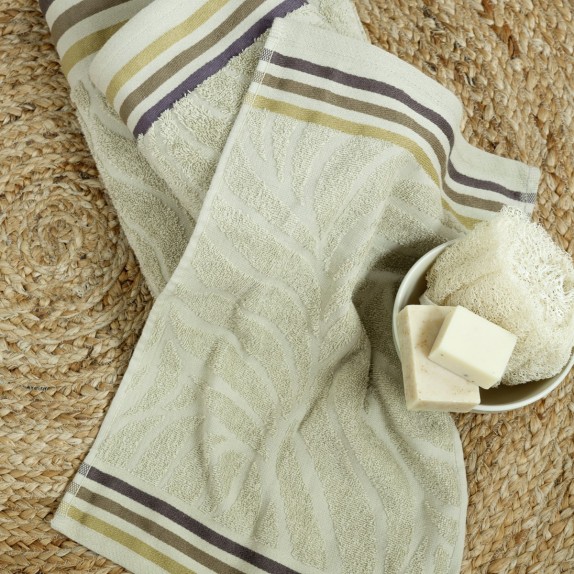 Πετσέτα Μπάνιου Nima Nanea Light Khaki 70x140