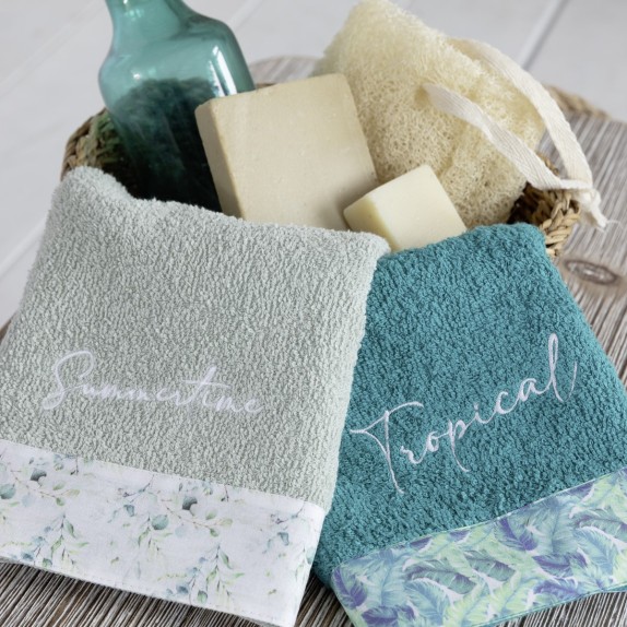 Σετ Πετσέτες Χεριών 2 Τεμαχίων Nima Summertime 30x50