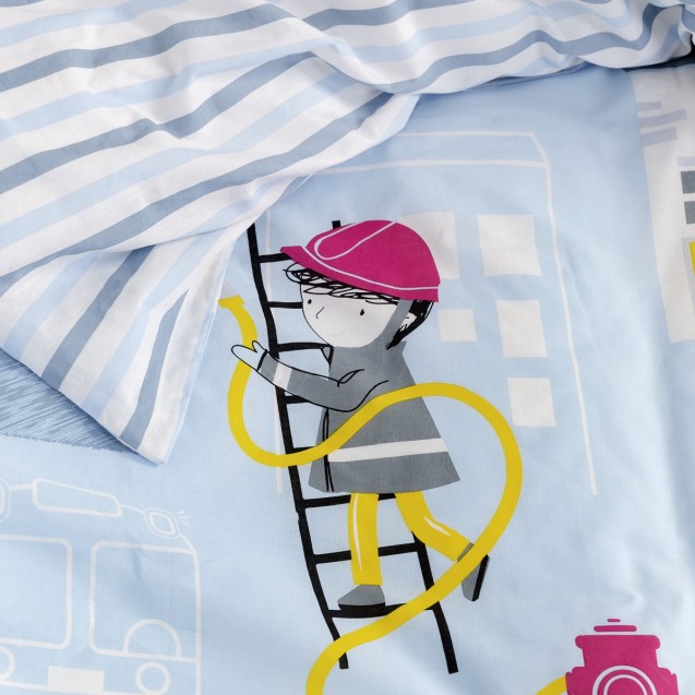 Σετ Παιδική Παπλωματοθήκη Μονή 2 Τεμαχίων Nima...