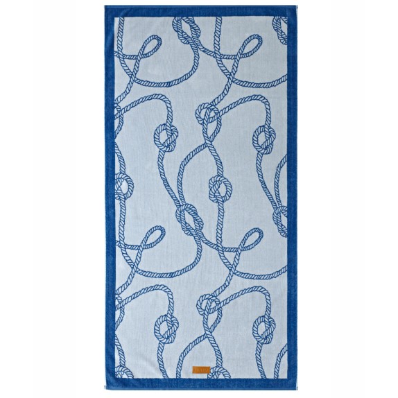 Πετσέτα Θαλάσσης Βελουτέ Kentia Ortun 80x160