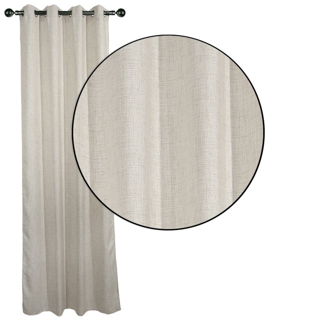 Κουρτίνα με Κρίκους Das Home 2234 140x270