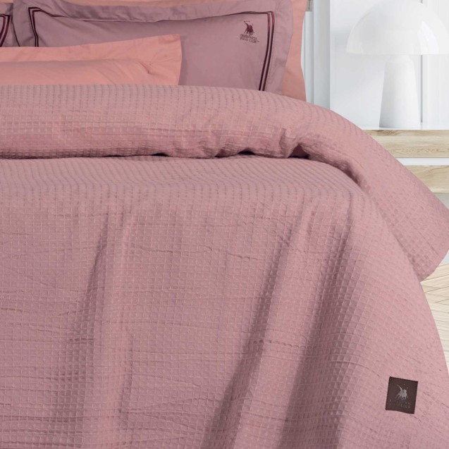 Κουβέρτα Πικέ Μονή Greenwich Polo Club 3402...