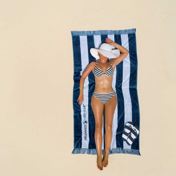 Πετσέτα Θαλάσσης Greenwich Polo Club 3725 90x170