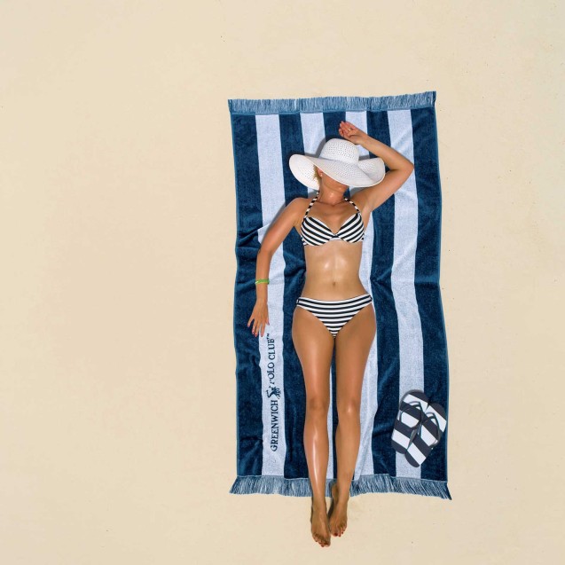 Πετσέτα Θαλάσσης Greenwich Polo Club 3725 90x170