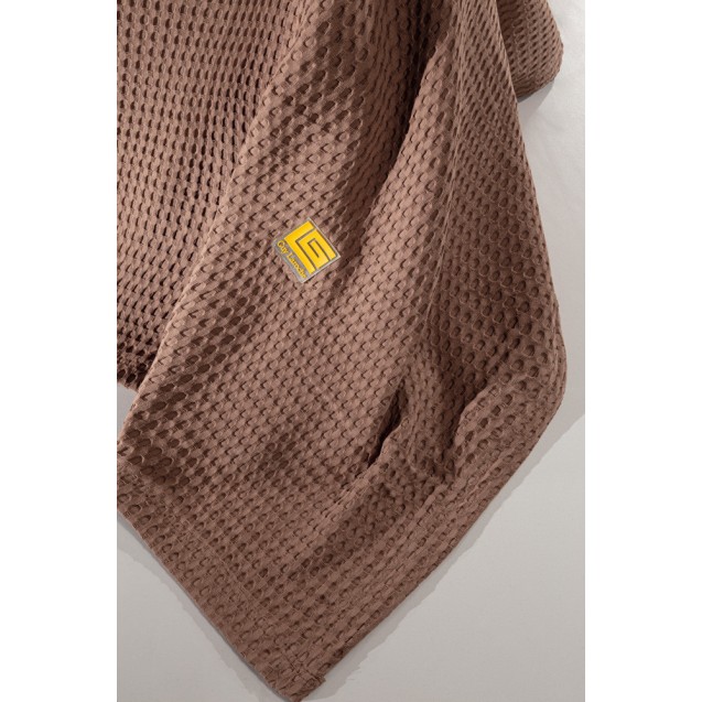 Κουβέρτα Πικέ Υπέρδιπλη Guy Laroche Vivid Choco...