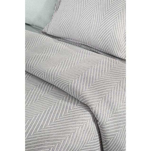 Κουβέρτα Μονή Guy Laroche Vigo Silver 160x260