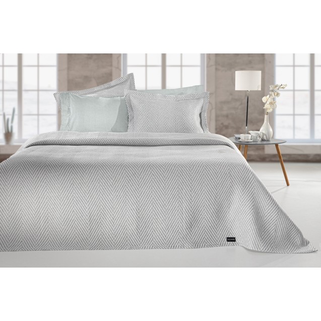 Κουβέρτα Υπέρδιπλη Guy Laroche Vigo Silver 245x260