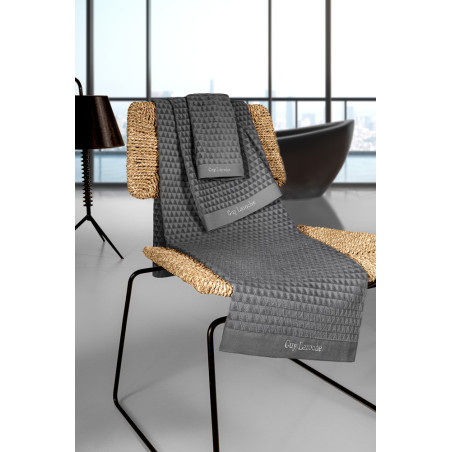 Σετ Πετσέτες 3 Τεμαχίων Guy Laroche Tokyo Anthracite