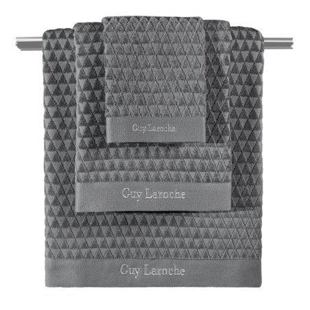 Σετ Πετσέτες 3 Τεμαχίων Guy Laroche Tokyo Anthracite