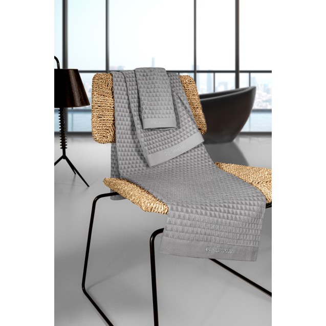 Σετ Πετσέτες 3 Τεμαχίων Guy Laroche Tokyo SIlver