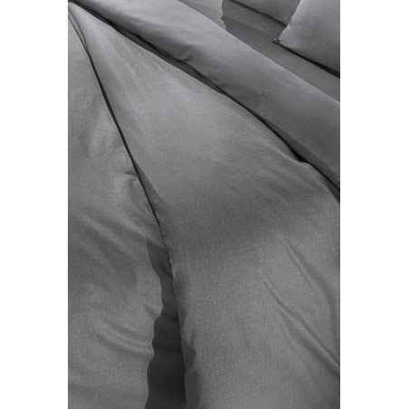 Παπλωματοθήκη King Size Guy Laroche Color Plus Anthracite 255x245