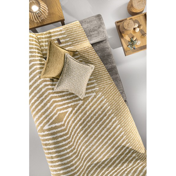 Ριχτάρι Τετραθέσιου Guy Laroche Norton Golden 180x350