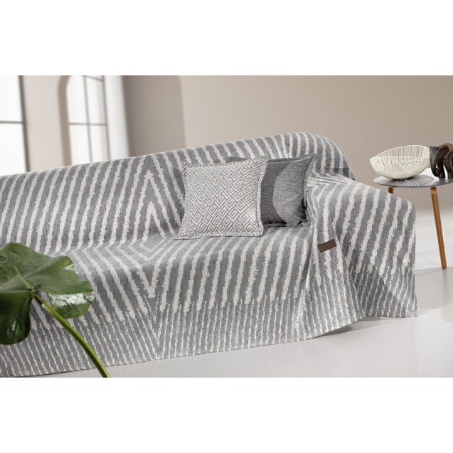 Ριχτάρι Πολυθρόνας Guy Laroche Norton Grey 180x150
